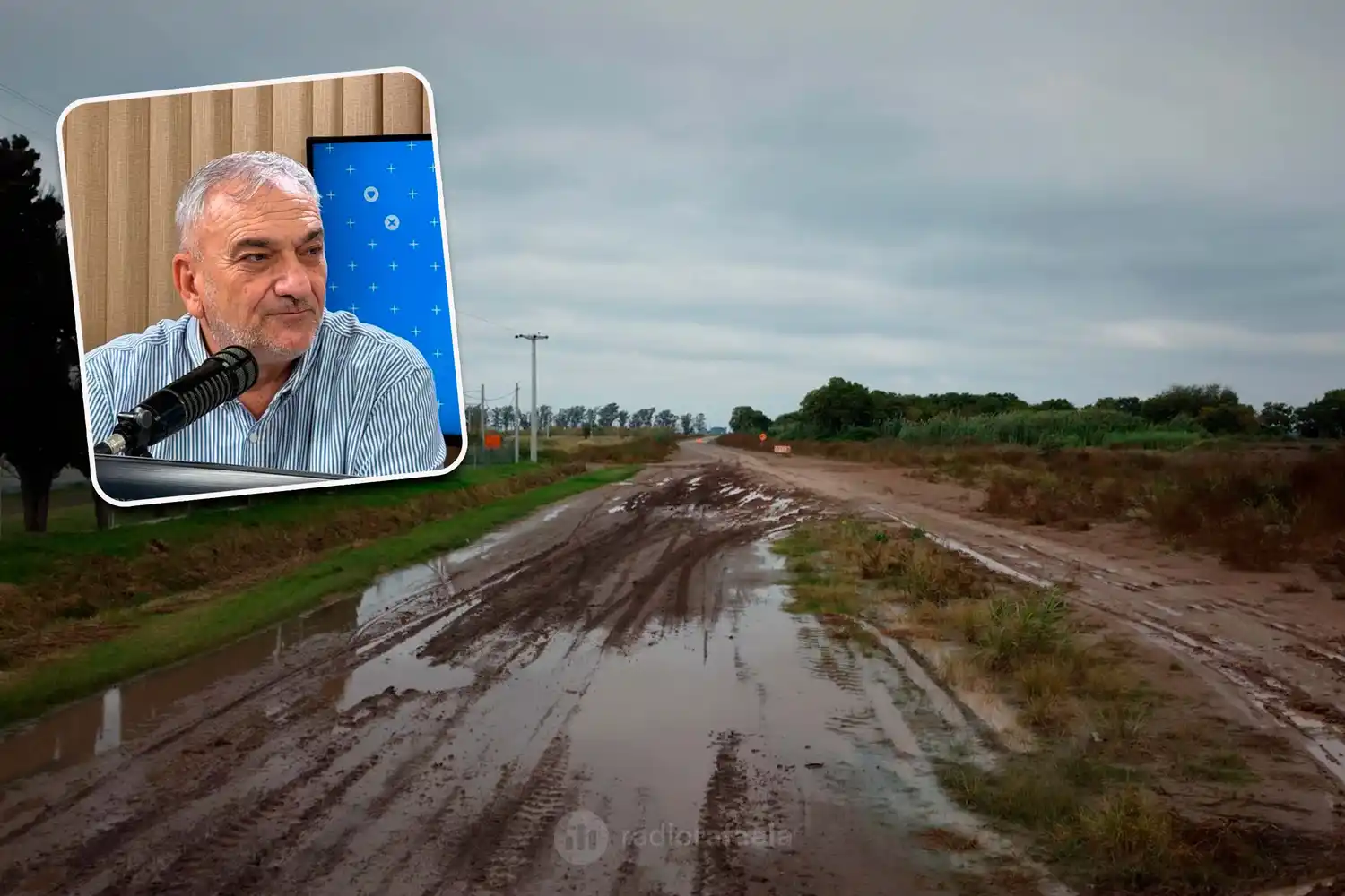 “Vamos a seguir luchando para que tenga pavimento”: Calvo se refirió a la situación de la ruta Aurelia