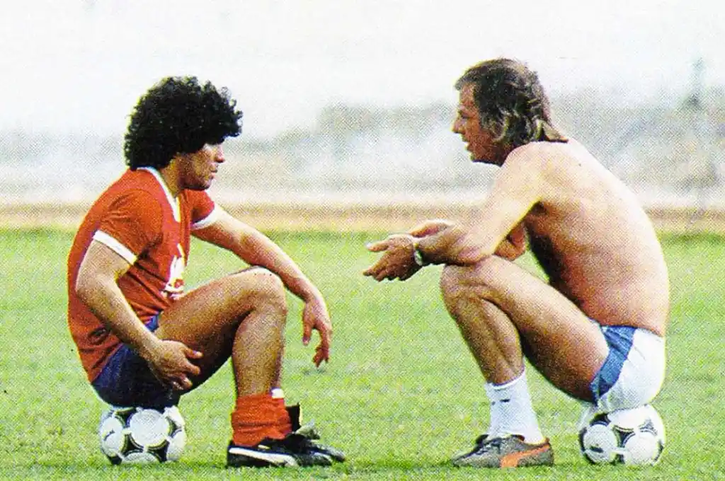 César Luis Menotti lo dejó afuera del Mundial '78, pero fue su gran mentor antes de la llegada de Bilardo.