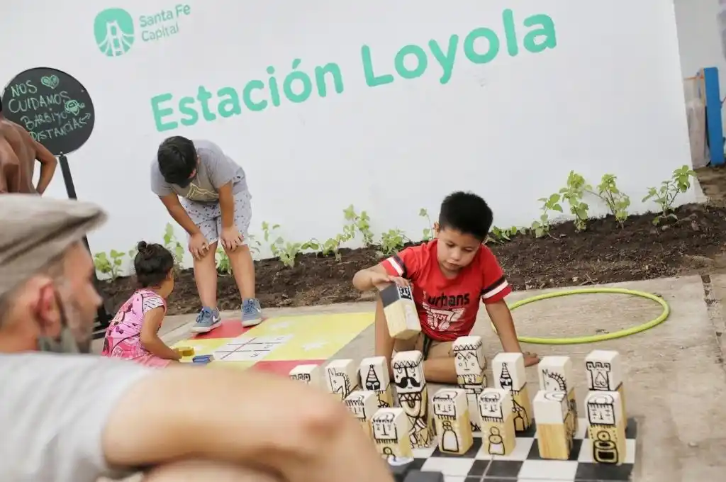 “La vereda para jugar”, propuestas recreativas para disfrutar en Loyola Sur