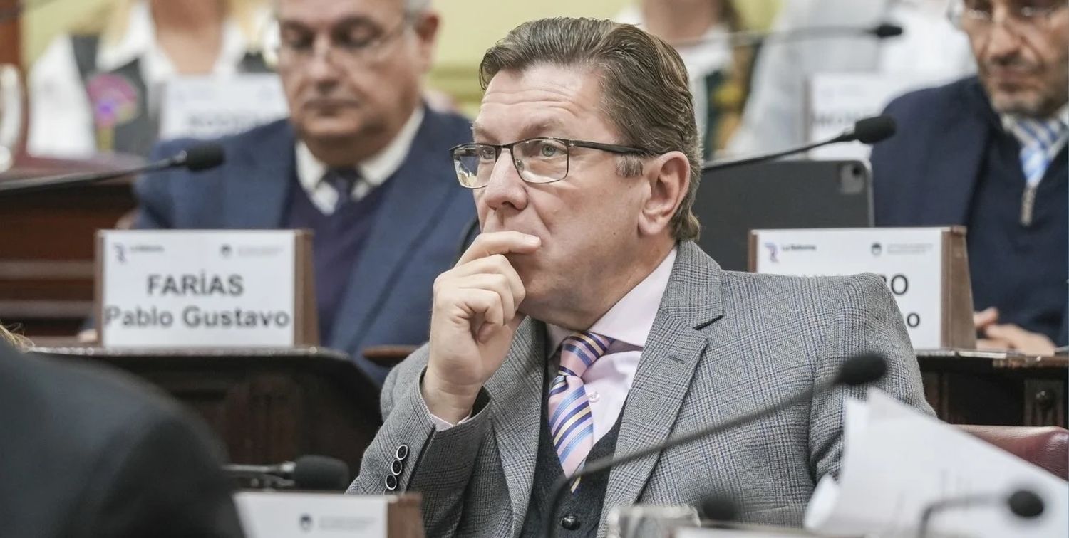 Borla, senador por Santa Fe, preside Poder Legislativo y Poder Ejecutivo. Foto: Convención Reformadora