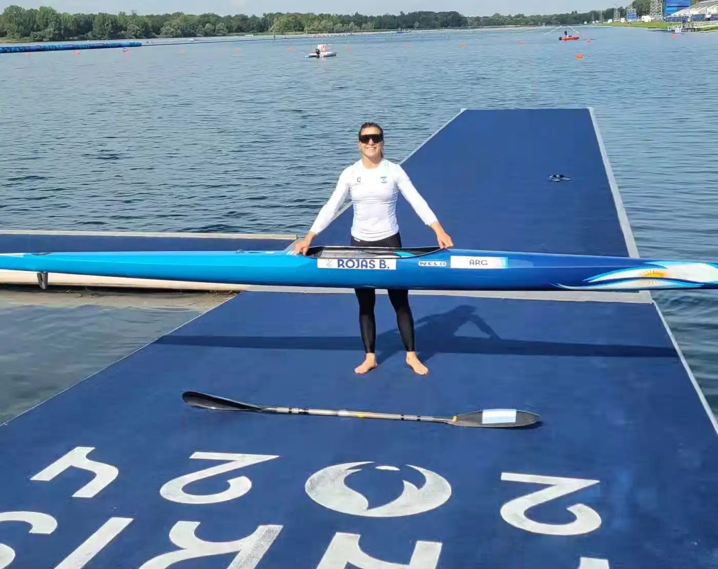 Brenda Rojas debuta en sus terceros Juegos Olímpicos.