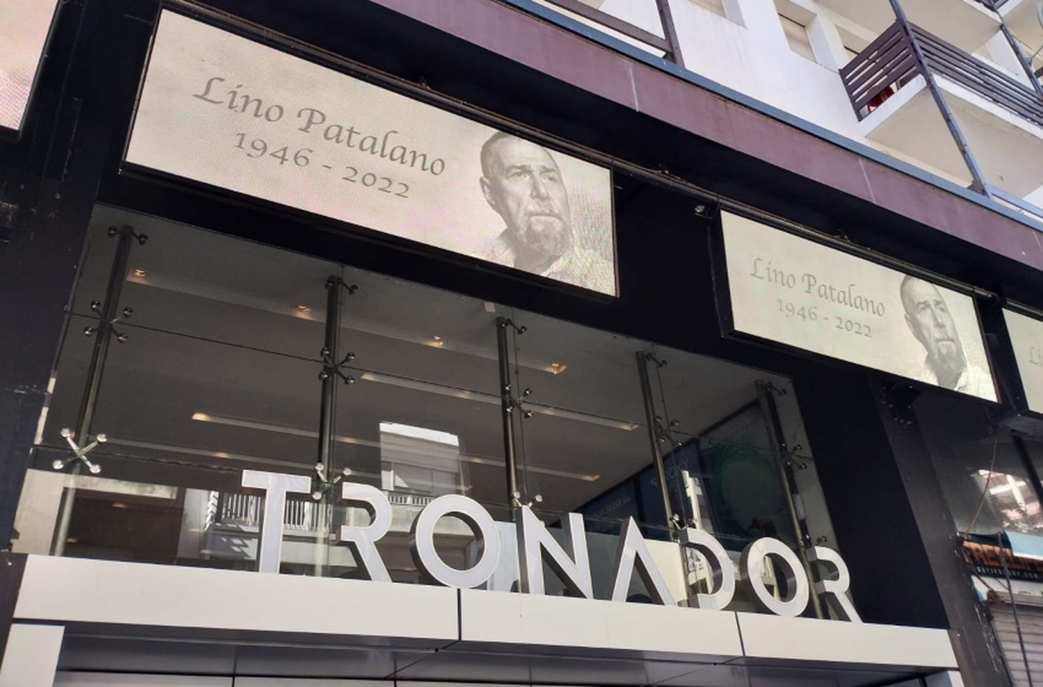 El último adiós a Lino Patalano: homenaje del teatro Tronador