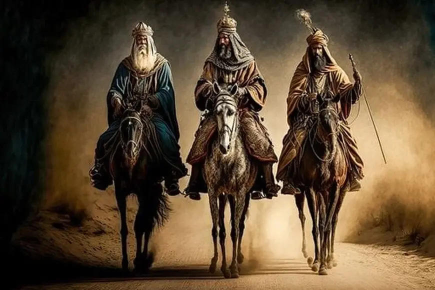 El Día de Reyes conmemora el relato bíblico de la llegada de Melchor, Gaspar y Baltasar a Belén.