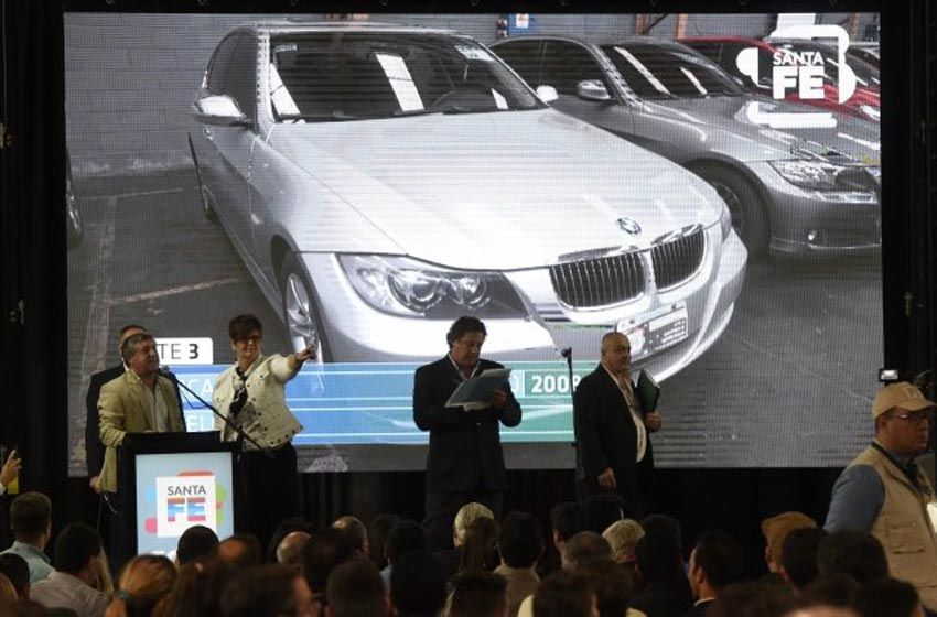 La Provincia recaudó 4 millones de pesos tras la subasta de autos incautados al narcotráfico