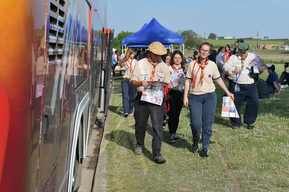 El encuentro de scouts tendrá actividades durante este fin de semana con acciones de valor social