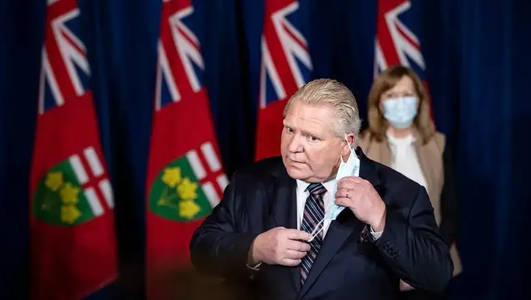 Doug Ford, primer ministro de Ontario.