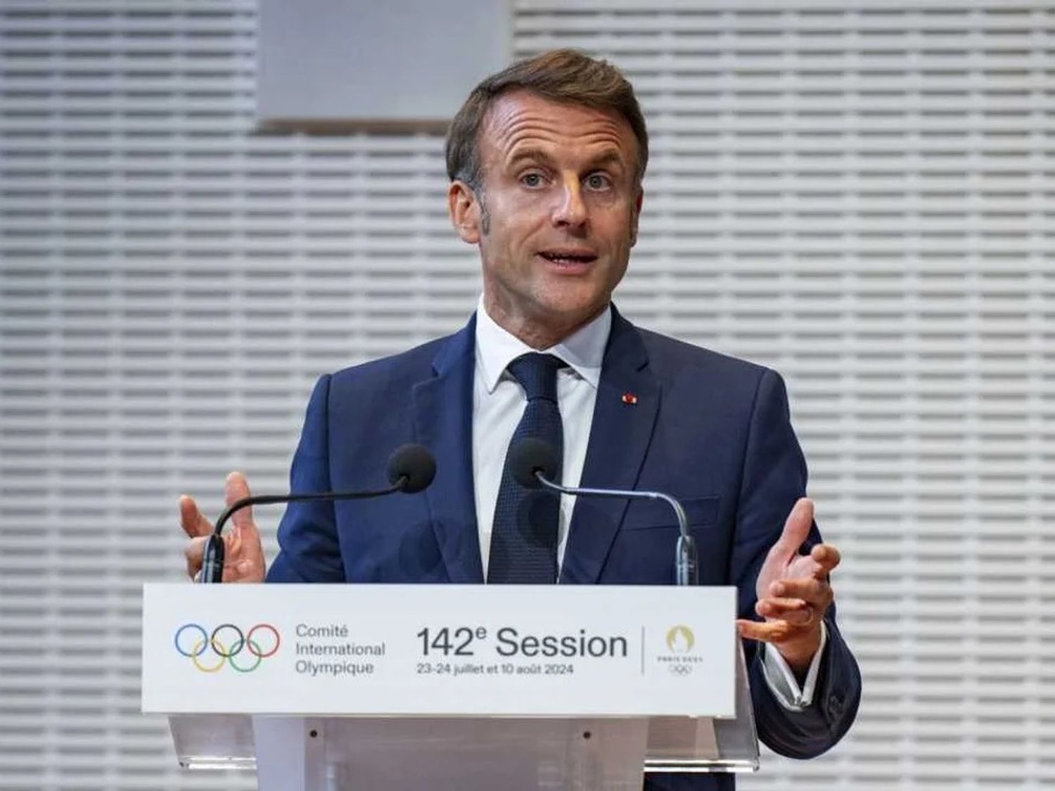 Macron demandó que Europa endurezca su postura ante Israel