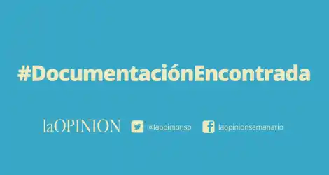 Le llegó documento importante de María Eugenia García y quiere localizarla