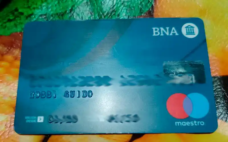 Encontraron la tarjeta de Guido