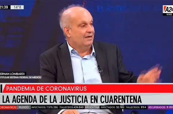 Hernán Lombardi: "Montenegro manda protocolos para abrir actividades y se los tienen congelados 25 días"