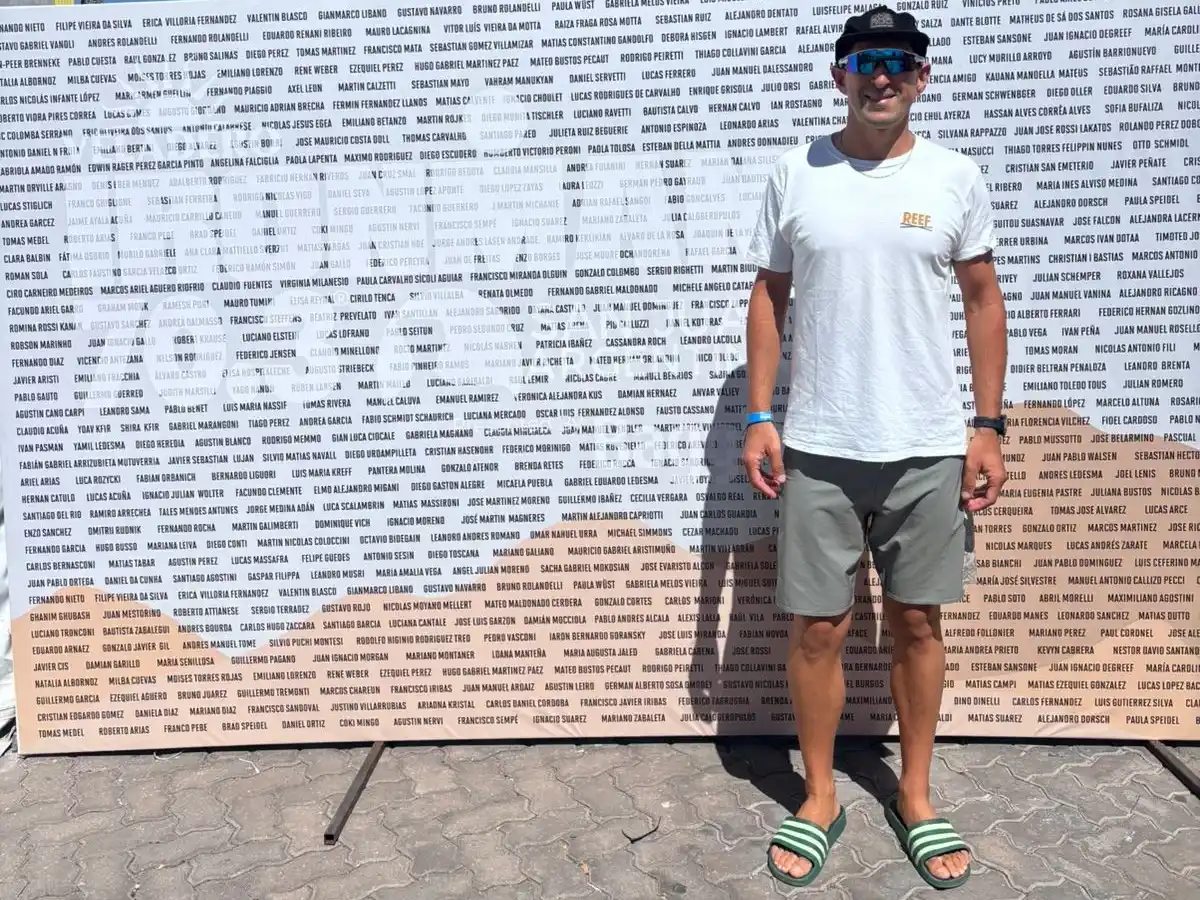 Juan Santoro, otro de los representantes necochenses en San Juan