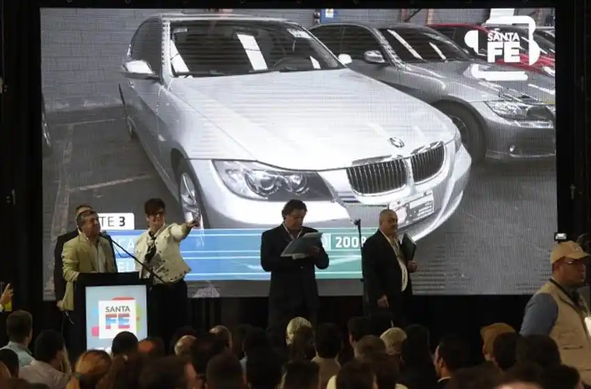 La Provincia recaudó 4 millones de pesos tras la subasta de autos incautados al narcotráfico