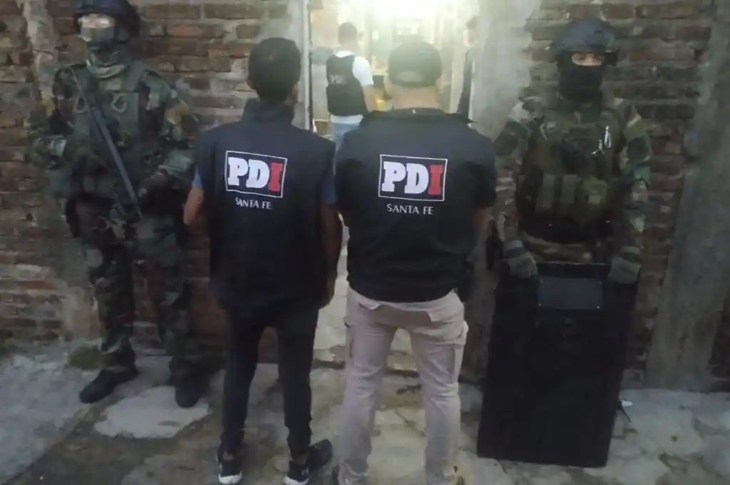 Allanamientos en barrio San Lorenzo