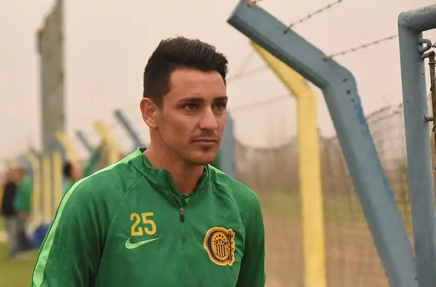 Fernando Zampedri, con tapones de punta