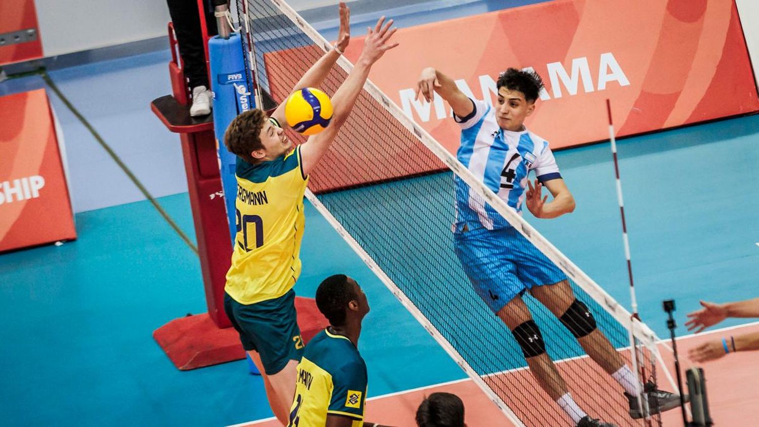 Voley: la Argentina barrió a Brasil y clasificó a semifinales