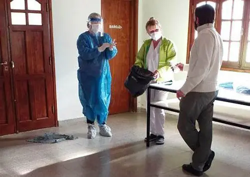Se realizó una capacitación para enfermeros de centros de salud