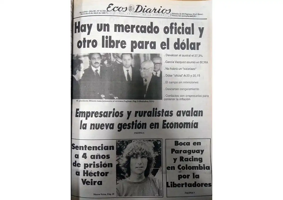 Miércoles 5 de marzo de 1989