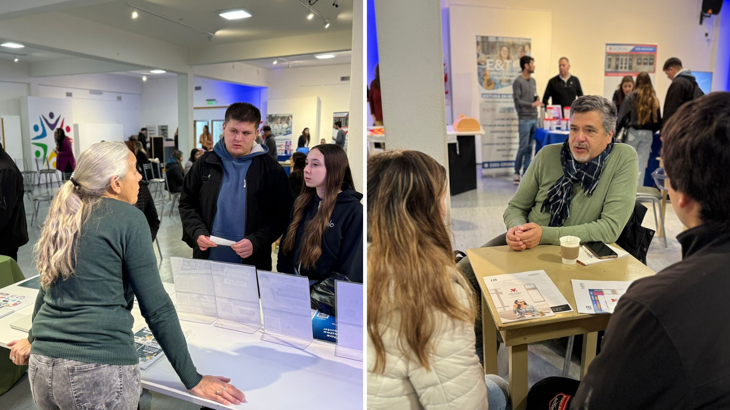 Presentación de oferta académica de estudios superiores en San Cayetano