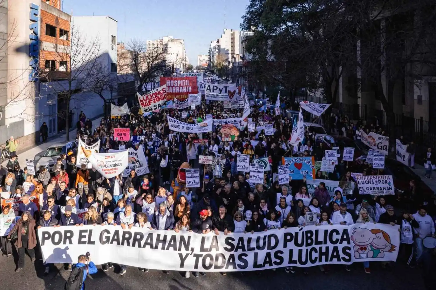 Se prevé que el veto de Milei generará protestas desde el Garrahan y otros sectores de la salud pública.