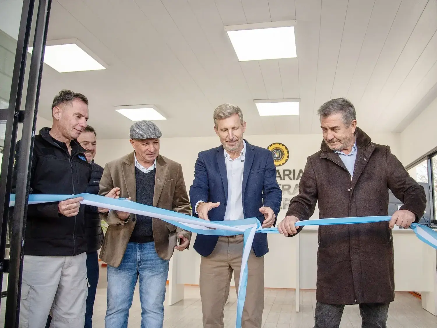 Provincia y municipio inauguraron la nueva sala de monitoreo policial en Galarza