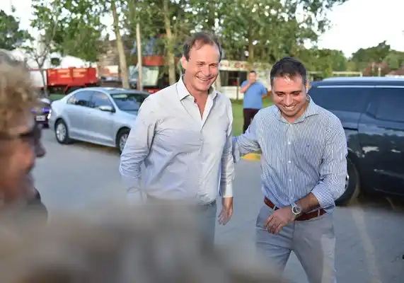 Gustavo Bordet le envió un saludo al Intendente de Gualeguaychú Mauricio Davico