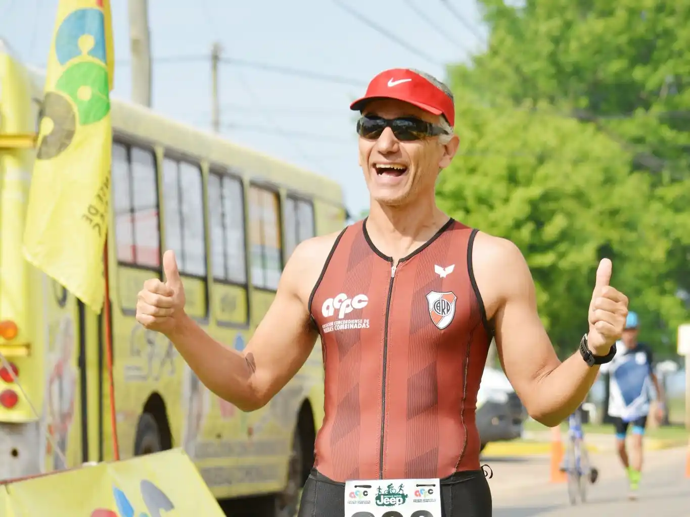 Javier del Castillo corrió su duatlón número 200