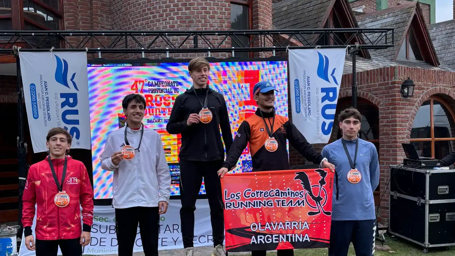 Santino Marchetti en un cuarto puesto del podio que lo habilita para el Nacional