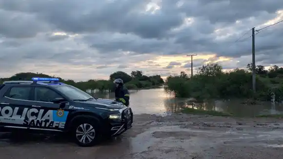Mejoró el tiempo en el norte de la provincia y Vera se repone del desastre que dejó el temporal