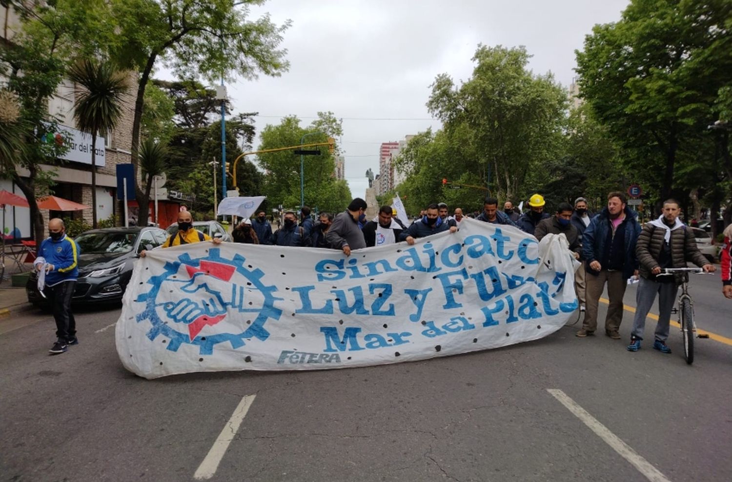 Trabajadores de la Central 9 de Julio volvieron al paro