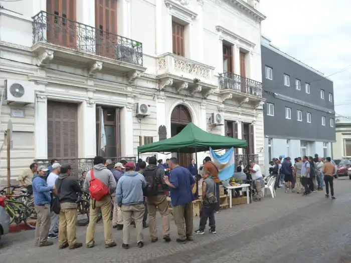 Marchan los Empleados Municipales tras el ida y vuelta de cartas con el Ejecutivo