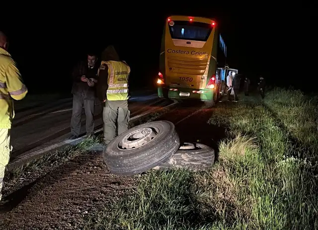 El colectivo de larga distancia se dirigía hacia Tandil (Gentileza: Infórmese Primero)