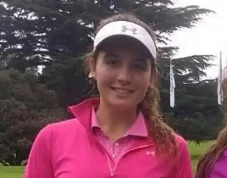 Guadalupe Dabós, en el  Nacional con handicap