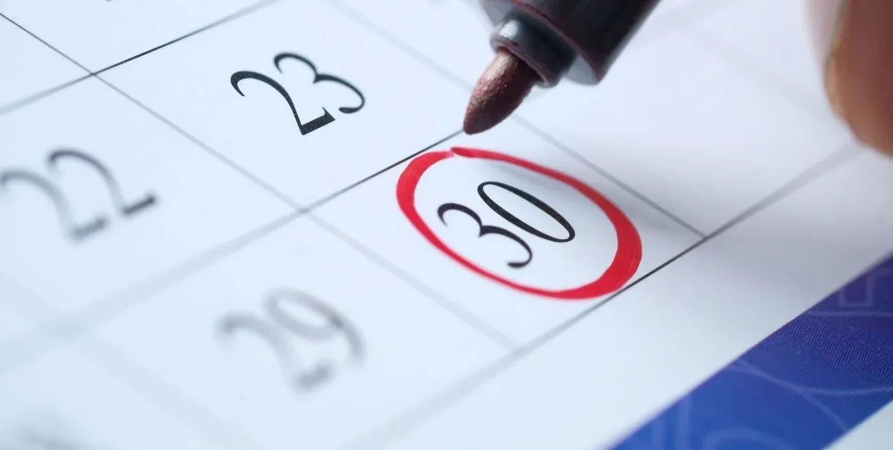 El próximo descanso extendido será de cuatro días