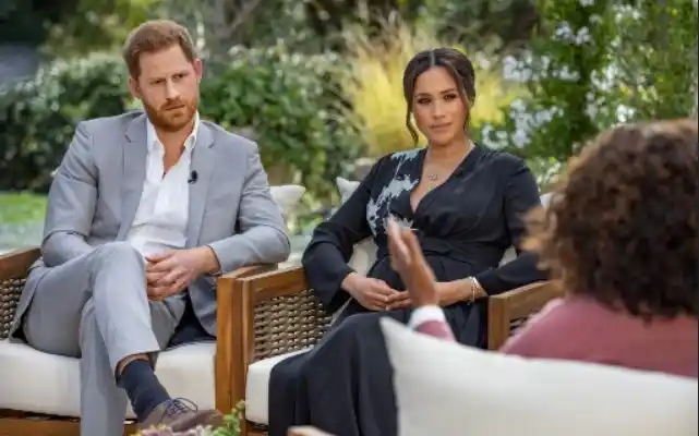 Entrevista de Harry y Meghan fue vista por un gentío