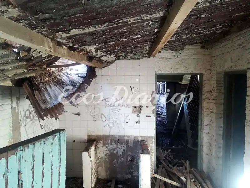 Está en ruinas la estación Quequén