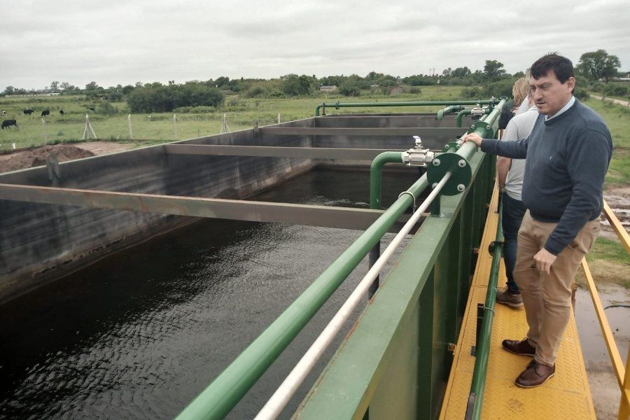 El Gobierno Provincial avanza con obras de cloacas en Ataliva, Ramona, Tacural y Vila