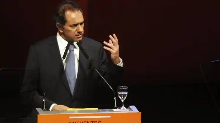Scioli se bajó del debate presidencial previsto para el 4 de octubre