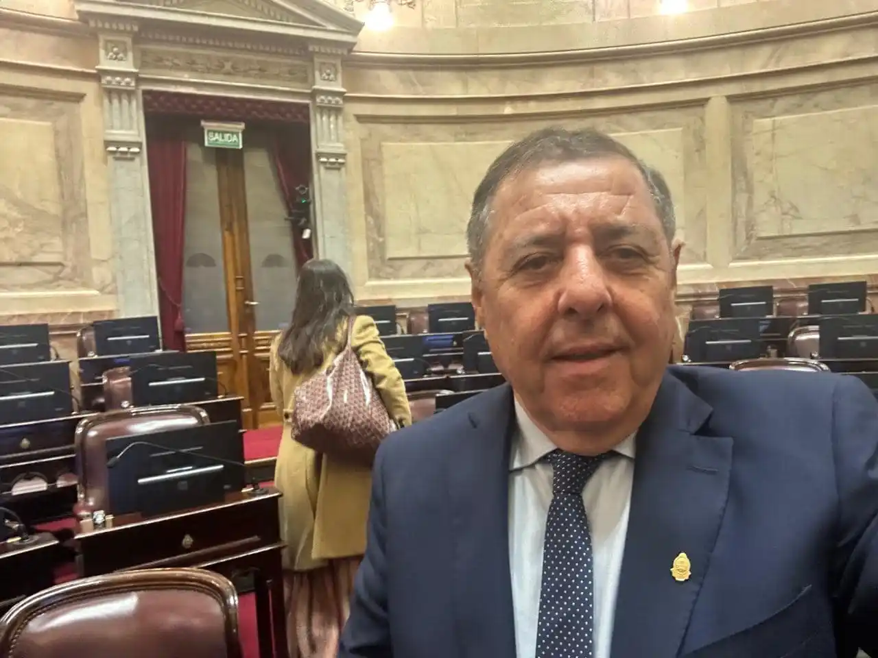 Alfredo De Ángeli se refirió a la situación del Gobierno Nacional y la ley de movilidad jubilatoria
