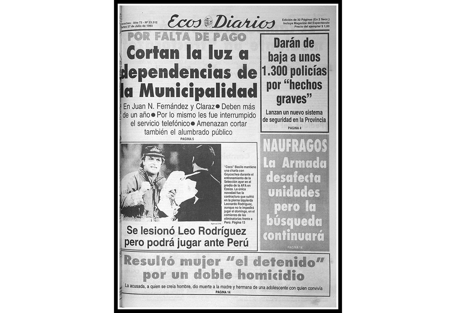 Martes 27 de julio de 1993