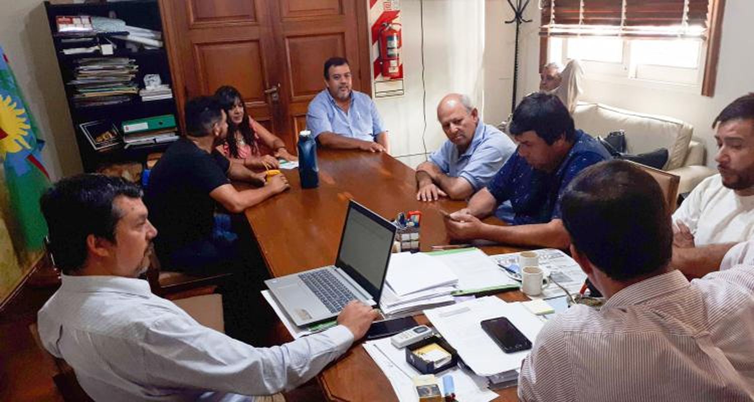 La reunión de la  que participó Rodríguez