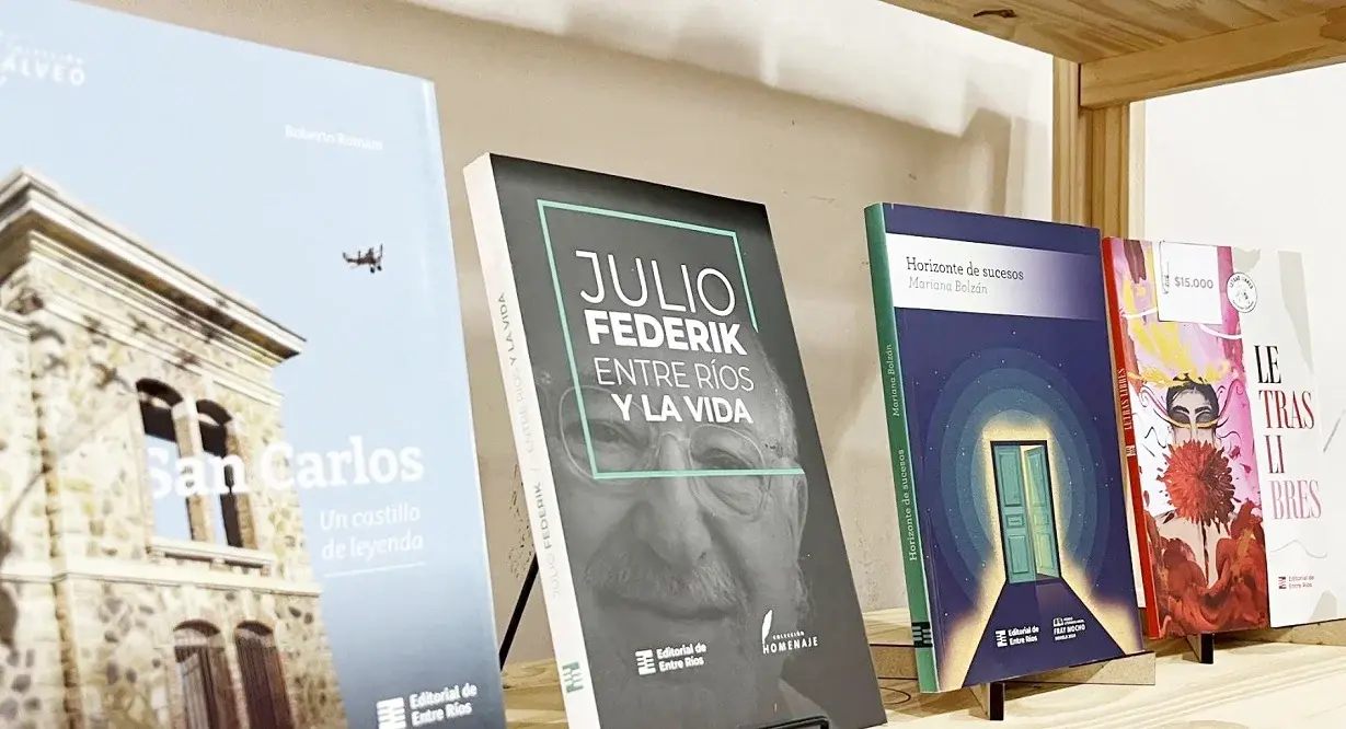La Editorial de Entre Ríos participa de la Feria del Libro