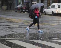 Cayeron más de 100 milímetros en la ciudad 