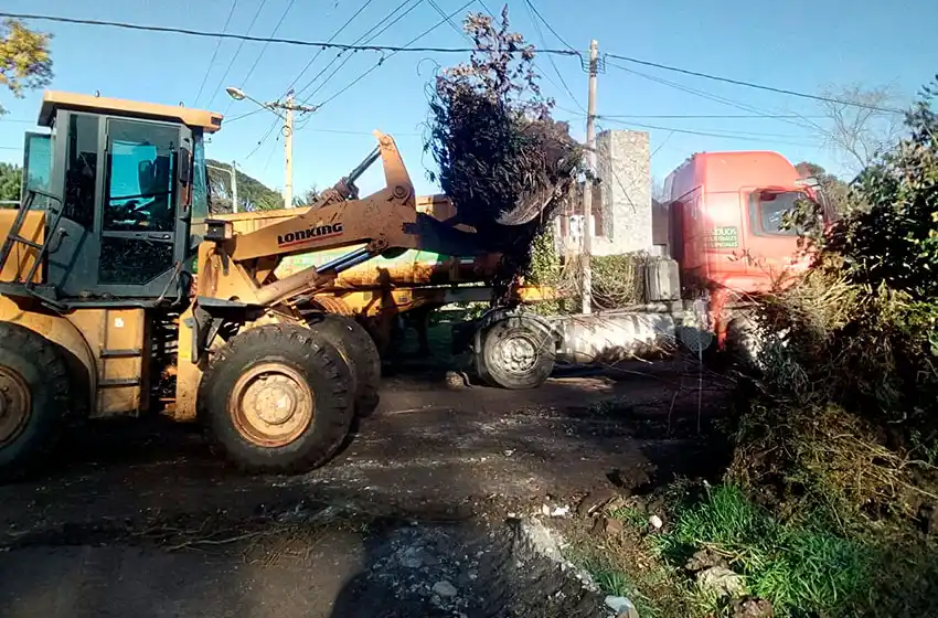 Microbasurales: limpieza en el barrio Costa Azul