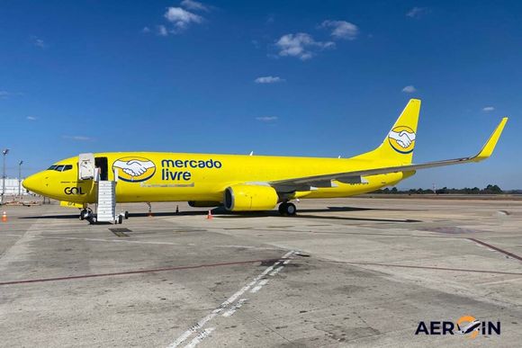 GOL recibió el primer Boeing 737-800 (BCF) de Sudamérica