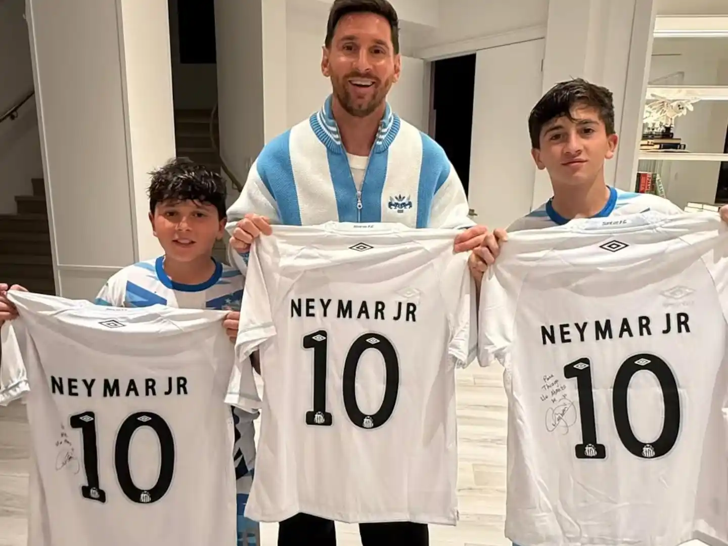 MESSI E HIJOS