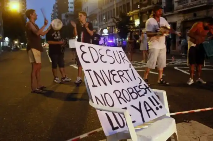 Obligan a Edesur a poner grupos electrógenos en zonas donde haya cortes de luz