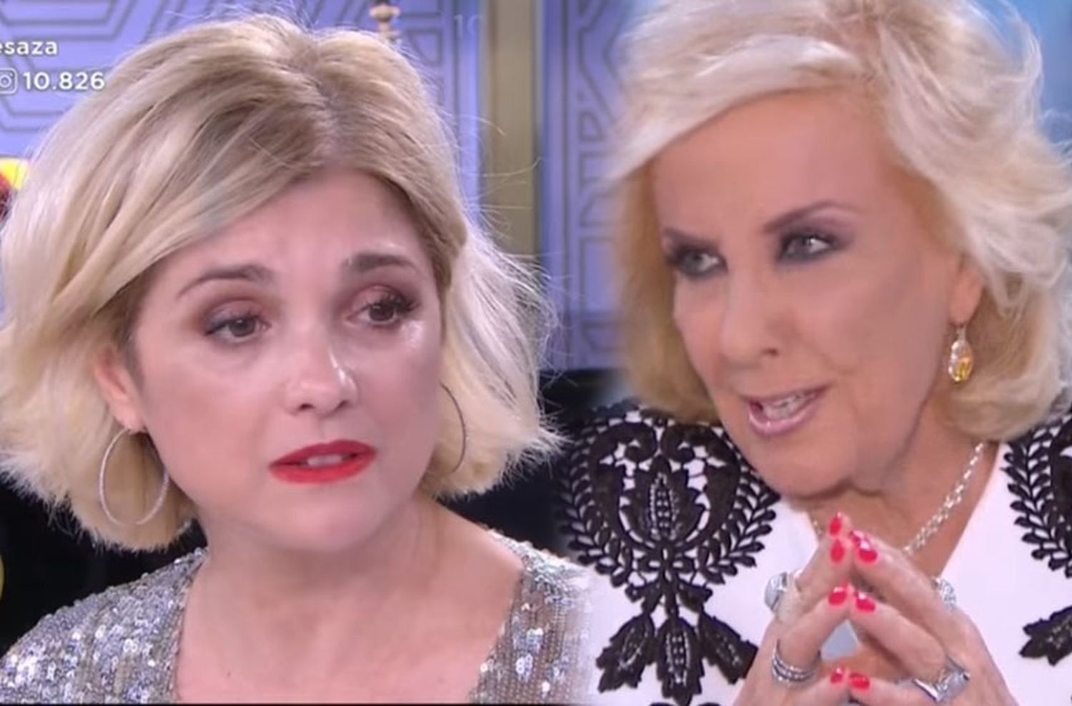 Araceli y Mirtha: momento tenso por los dichos de Cacho Castaña