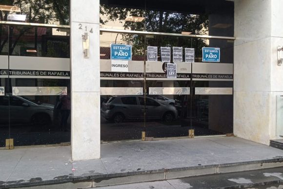 Adhesión total al paro judicial en Rafaela y en las demás localidades de la provincia