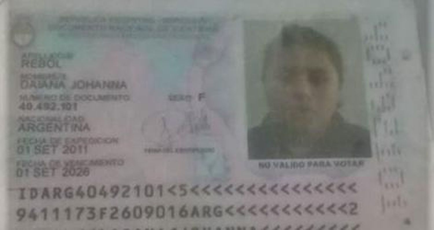 Encontraron un DNI