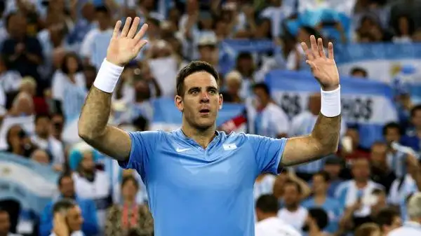 Copa Davis: Del Potro venció a Karlovic y empató la serie